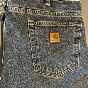 NWOT Brand New Carhartt Jeans Flannel Lined 32x22